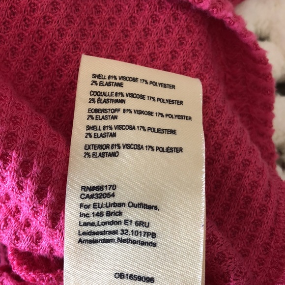 Anthropology PILCRO, raspberry/frame, flowy, sleeve pullover sweater. Large. NWT - Picture 7 of 10